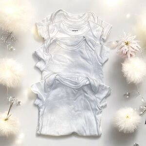 Carter’s Baby’s 3 Months Bundle of 4 Onesies GUC Sale